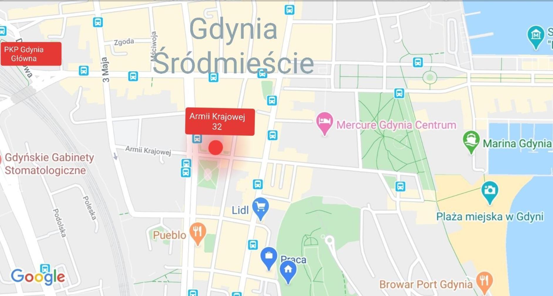 Pokoje - Gdynia Centrum Hostel ภายนอก รูปภาพ
